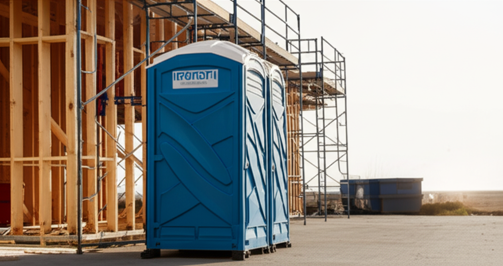 Porta potty unit for home renovation project